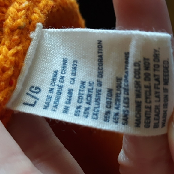 American Eagle Outfitters Sweater with Elbow Patches Gold - Picture 5 of 6